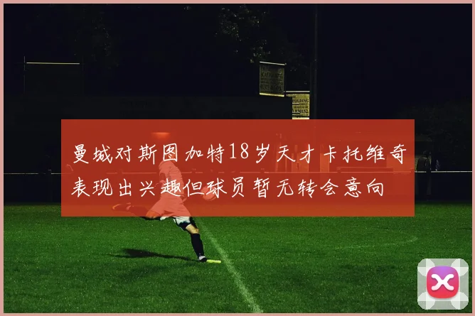 曼城对斯图加特18岁天才卡托维奇表现出兴趣但球员暂无转会意向